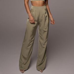 Jluxlabel Olive Candice Trousers